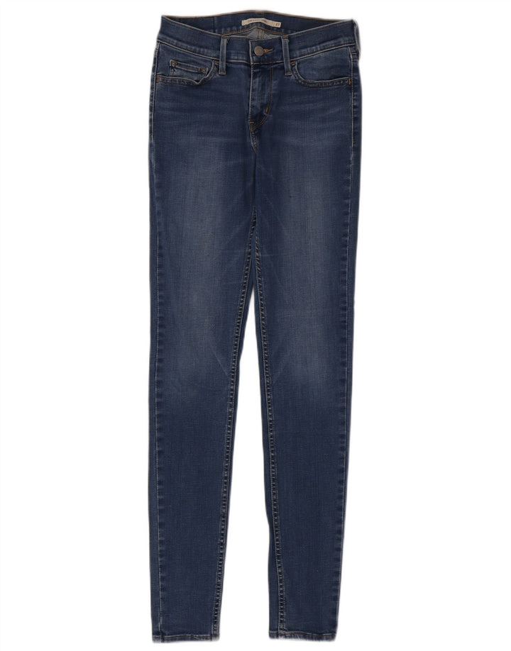 Damskie jeansy LEVI'S 710 Super Skinny W27 L32 Niebieskie