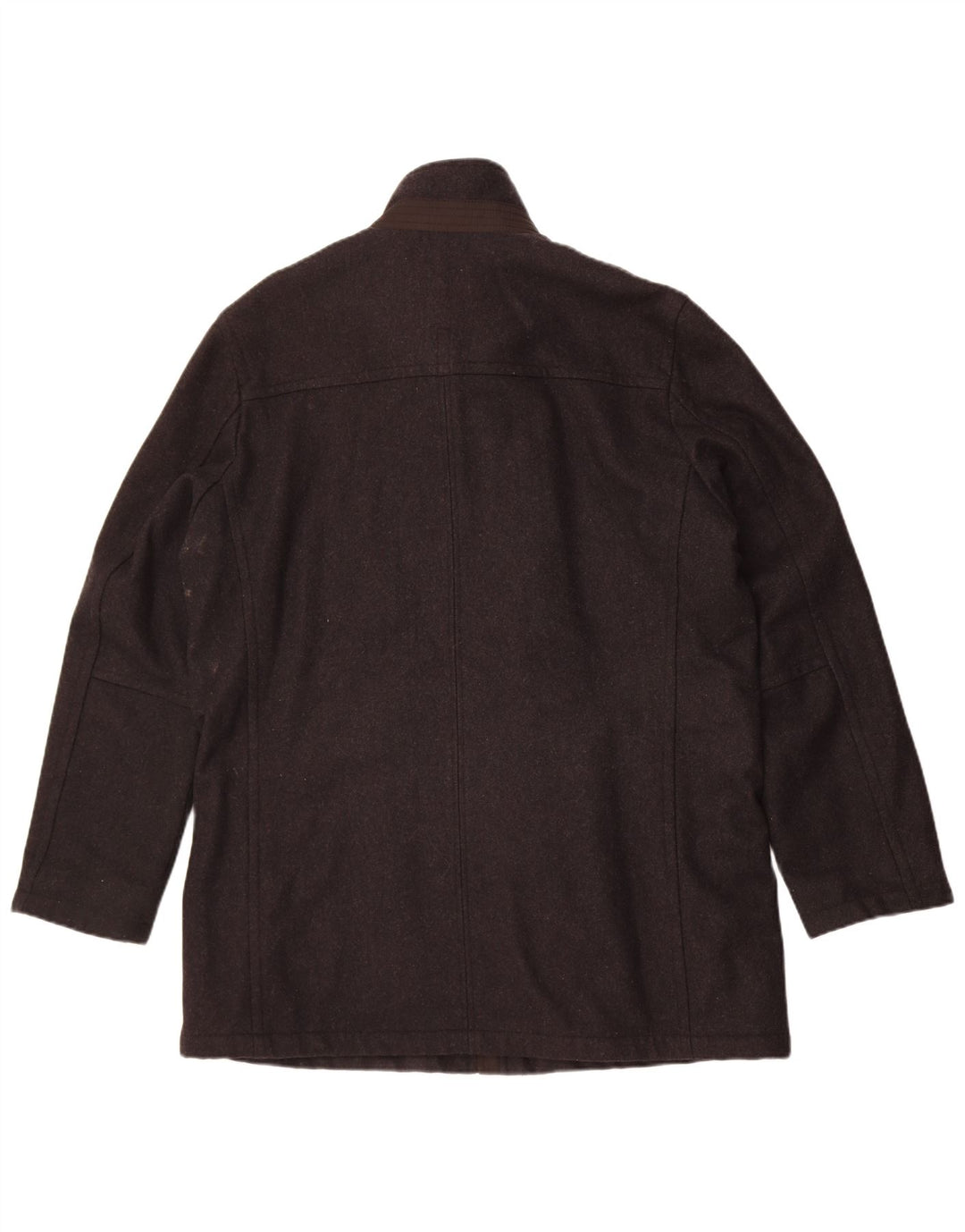 Płaszcz męski Pierre Cardin typu pea EU 52 XL, szara wełna