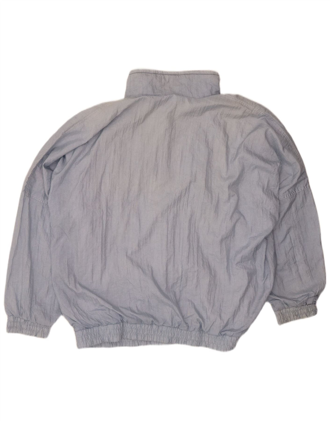 BRUGI Męska bluza dresowa o luźnym kroju z grafiką XL, niebieska, poliestrowa