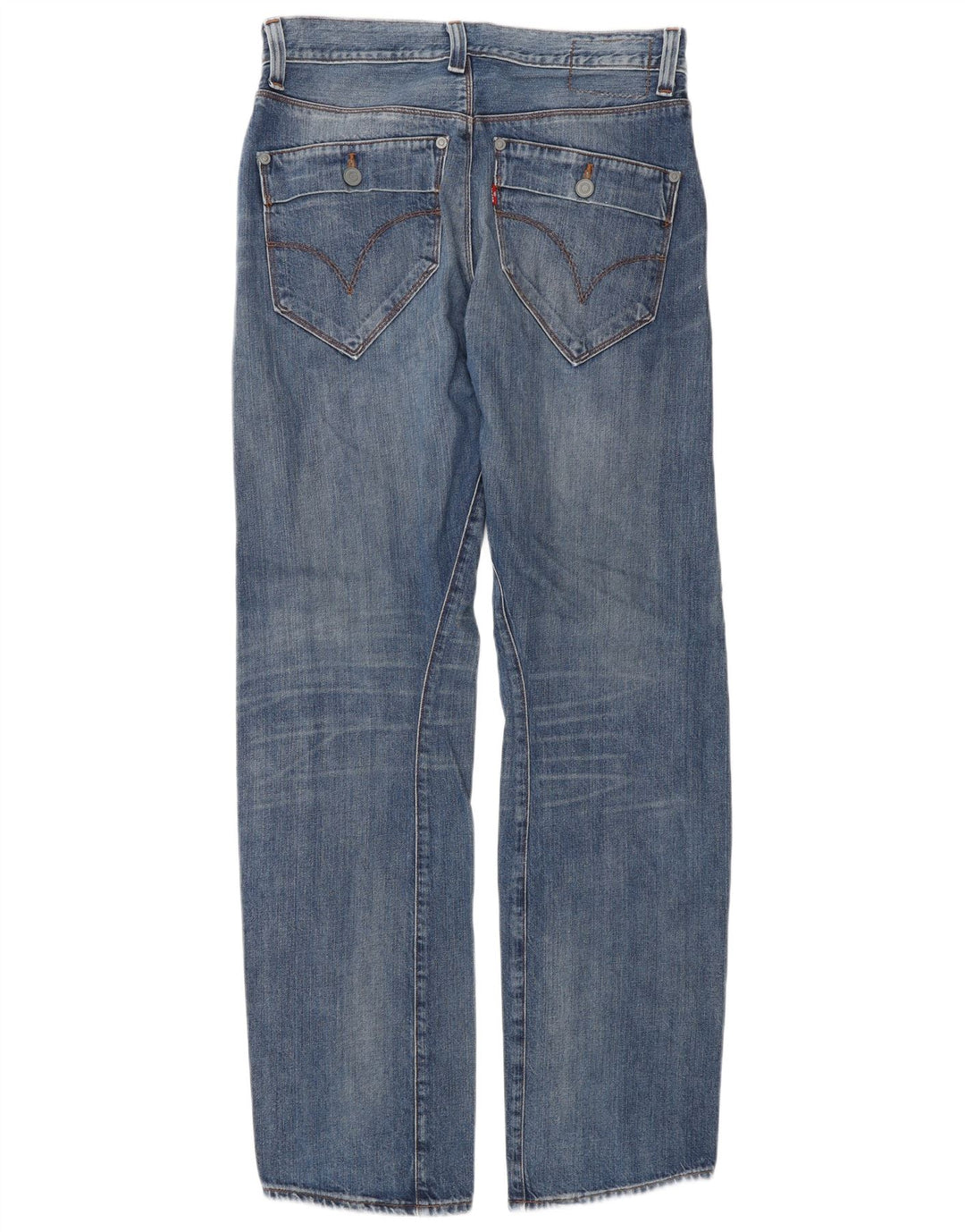 Męskie jeansy Levi's Engineered Straight W30 L34 Niebieskie bawełniane