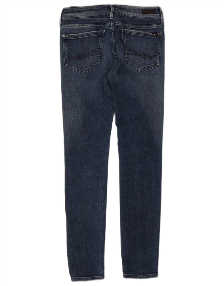 Damskie jeansy slim Tommy Hilfiger W26 L29 Niebieskie bawełniane