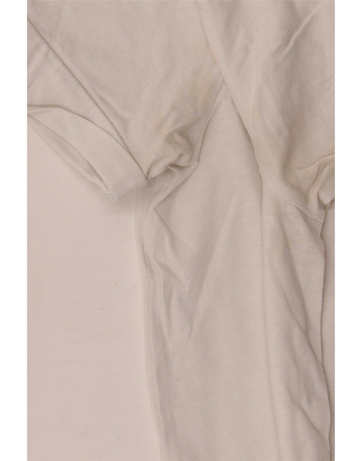 Damska koszulka graficzna Tommy Hilfiger Top UK 14 Medium White