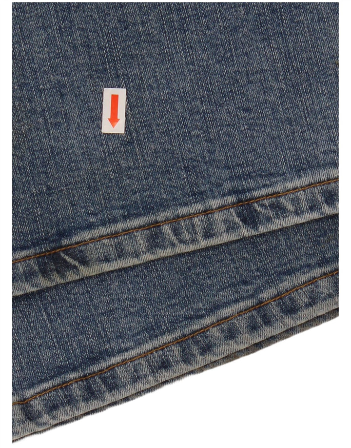 Męskie jeansy WRANGLER Texas Stretch Straight W38 L32 Niebieskie, bawełniane