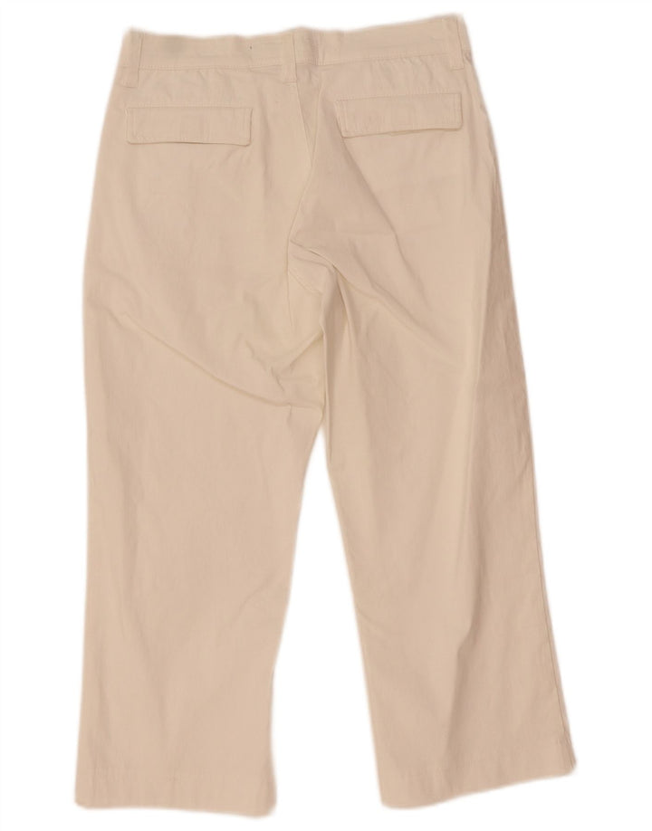 Spodnie damskie Rifle Straight Capri W30 L20 Biały poliamid