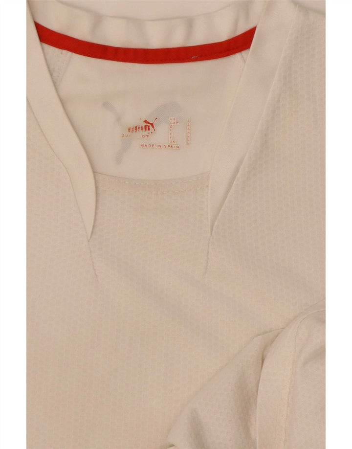 T-shirt męski Puma, duży, biały