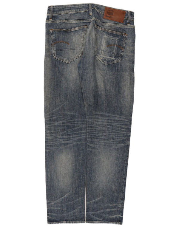 Męskie jeansy slim G-Star W29 L30 Niebieskie bawełniane