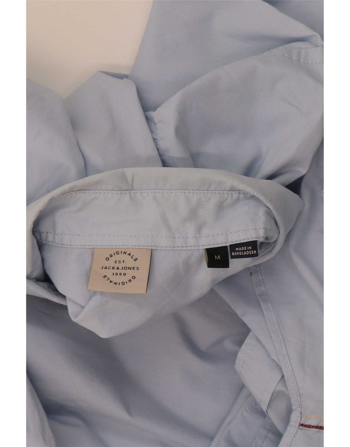 Koszula męska Jack & Jones, bawełniana, w kolorze średnioniebieskim
