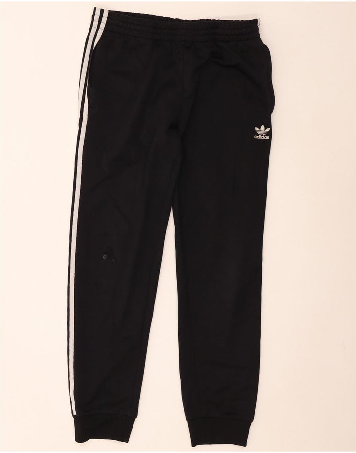 Adidas Męskie spodnie dresowe Joggery, duże, czarne, poliestrowe