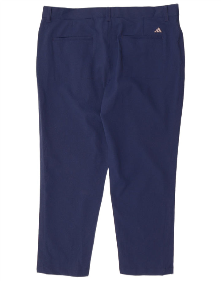Adidas Męskie Pegged Chino Spodnie W38 L28 Granatowy Poliester