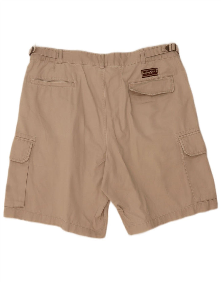 Męskie spodenki cargo Marlboro Classics EU 54 2XL W36 beżowe