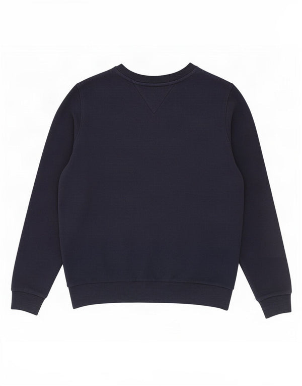Męska bluza z grafiką Tommy Hilfiger, mała, granatowa, bawełniana