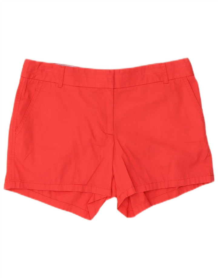 Damskie spodenki Chino J. Crew US 8 Medium W34, czerwona bawełna