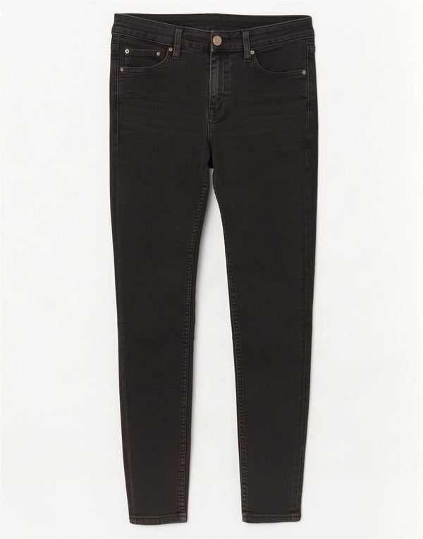 Marks & Spencer Womens The Ivy Skinny Jeans UK 10 Small W28 L28 Black