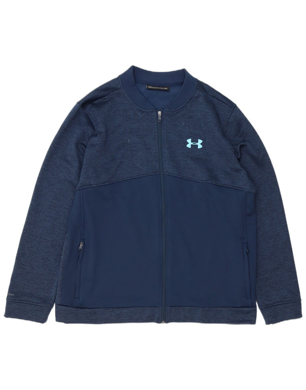 Męska kurtka dresowa Under Armour Cold Gear, 2XL, granatowa, poliester