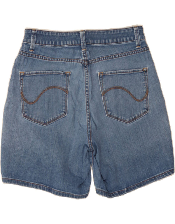 LEE Womens Curvy Fit Denim Shorts US 6 Medium W28 Blue Cotton