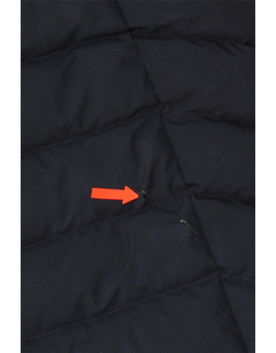 Damski ocieplany płaszcz z kapturem Superdry UK 10, mały, granatowy, poliester