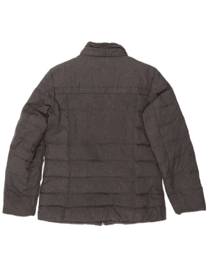 Damska kurtka ocieplana BEST COMPANY UK 14, duża, szara