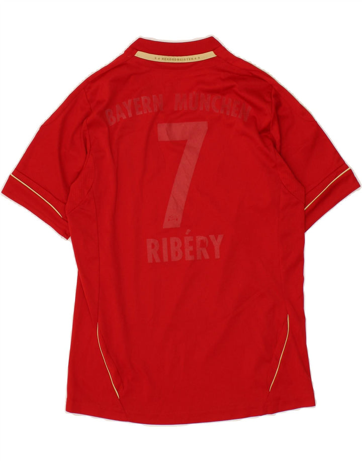ADIDAS Boys Climacool Graphic T-Shirt Top 11-12 Years Red Polyester Vintage Adidas and Second-Hand Adidas from Messina Hembry 