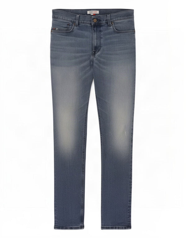 Tommy Hilfiger Mens Simon Skinny Jeans W34 L34 Blue Cotton