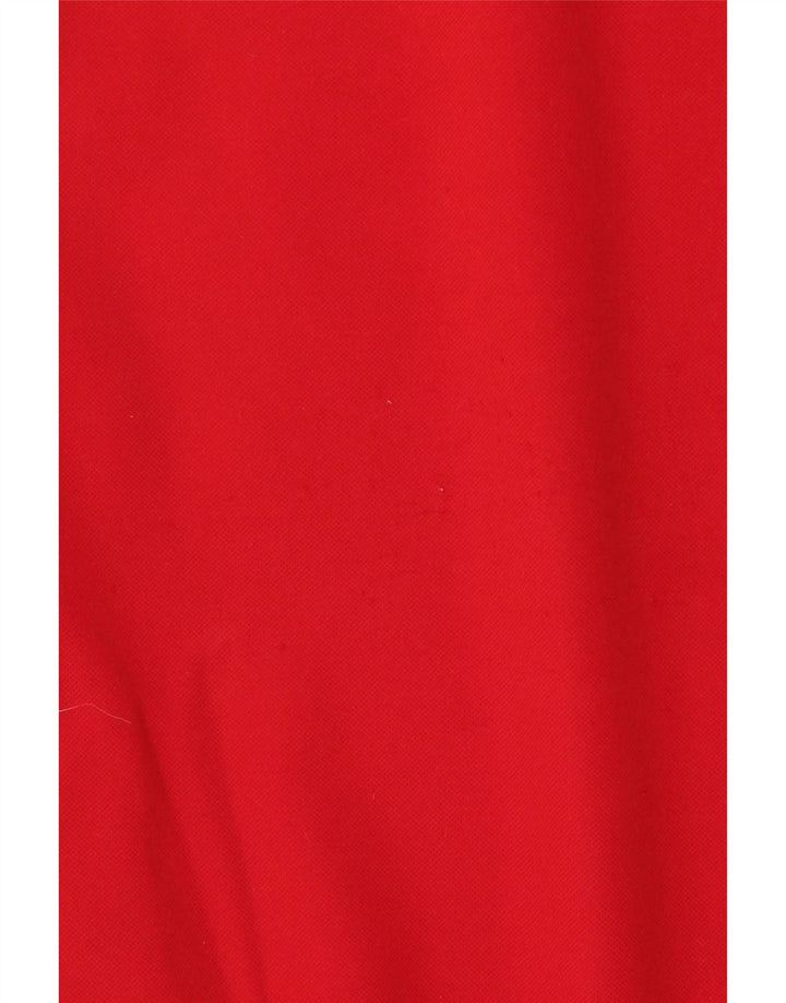 Bluza męska Adidas Jumper UK 38/40 Średni czerwony poliester z blokami kolorów