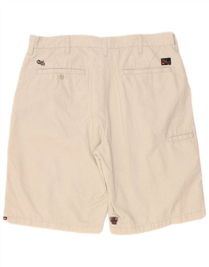 Męskie spodenki codzienne Quiksilver W38 XL Beżowy poliester
