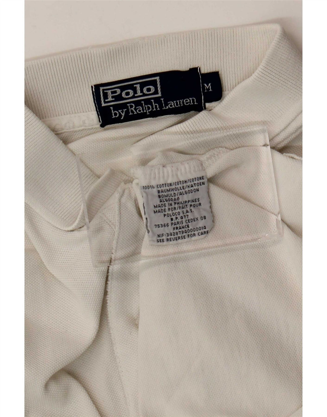 Koszula męska Polo Ralph Lauren, średnia biała bawełna