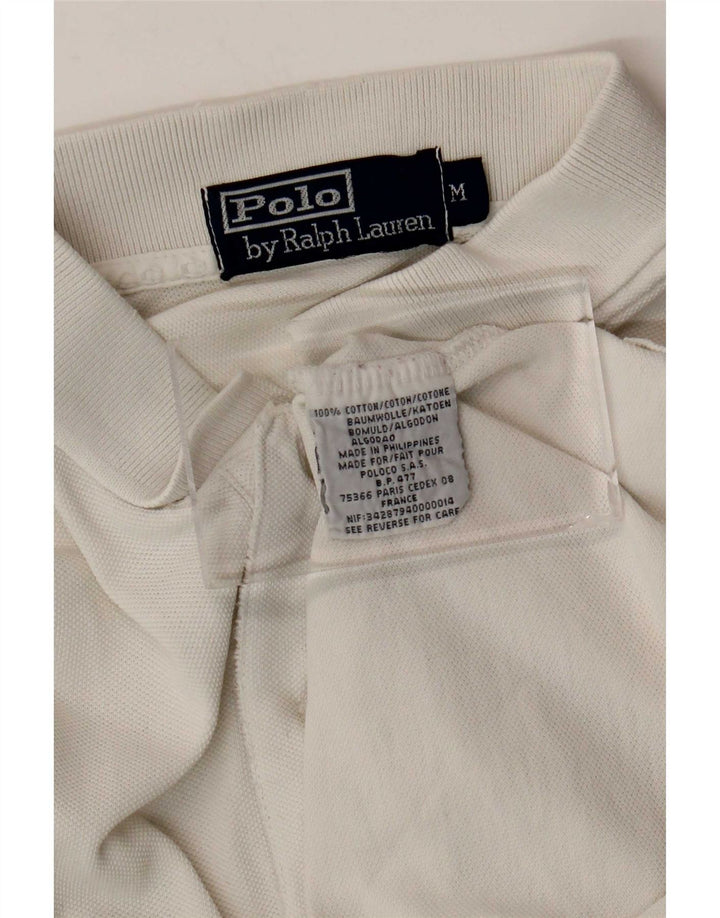 Koszula męska Polo Ralph Lauren, średnia biała bawełna