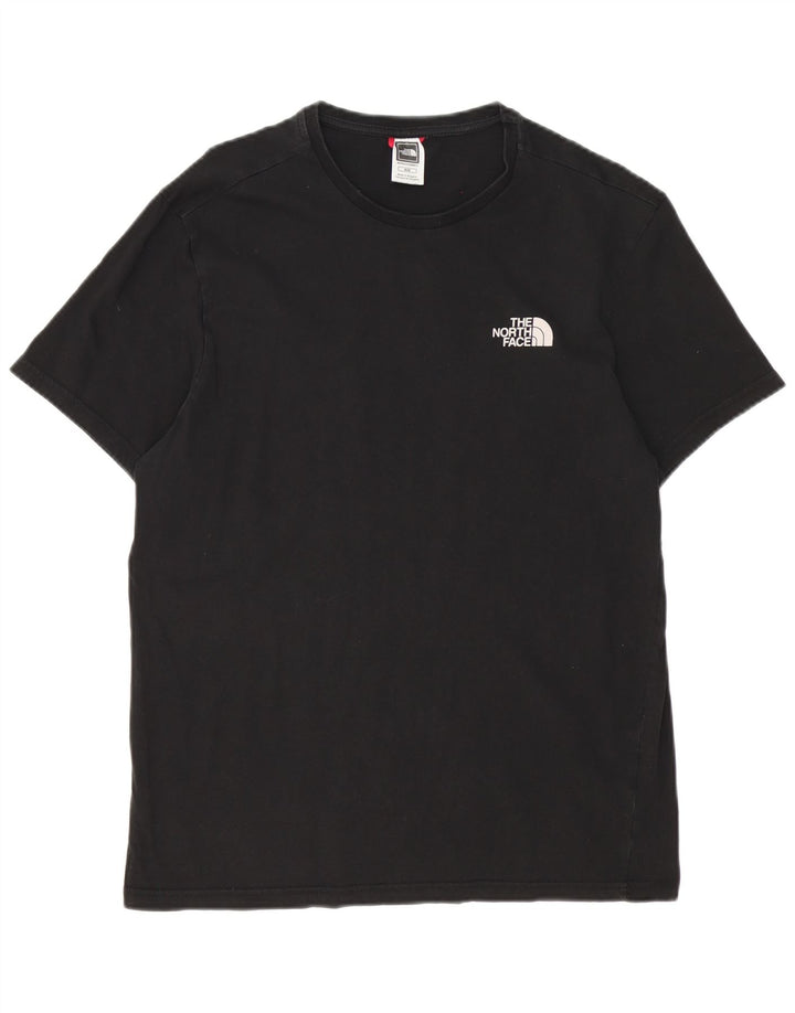 T-shirt męski The North Face, bawełniany, średni czarny