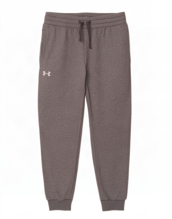 Męskie spodnie dresowe Under Armour Joggersy Średnioszare, bawełniane w plamki