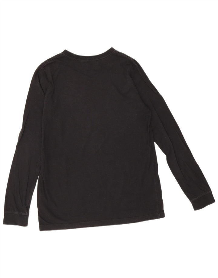 Chłopięca koszulka Nike z długim rękawem, 13-14 lat, XL, czarna, bawełniana