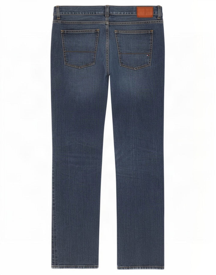 Męskie jeansy Bootcut Tommy Hilfiger W36 L34 Niebieskie
