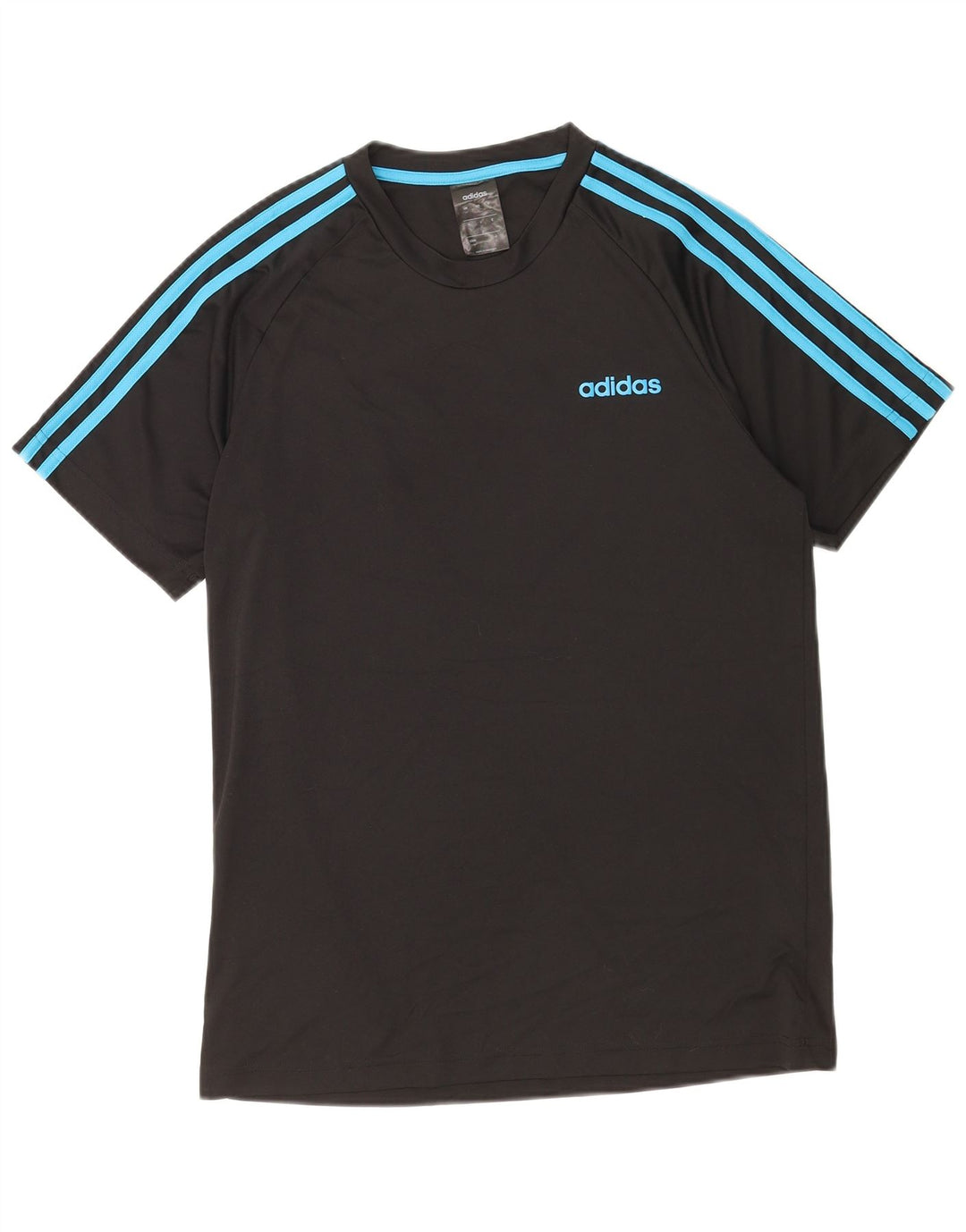 Męska koszulka Adidas Climalite Top, średni czarny poliester