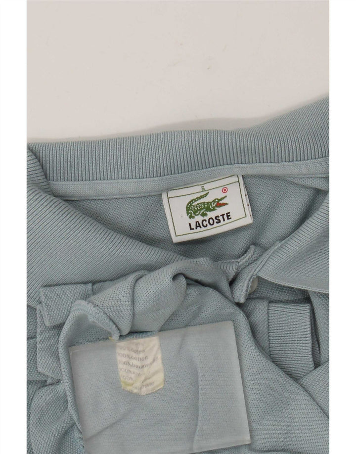 Męska koszulka polo Lacoste, rozmiar 5, duża, niebieska, bawełniana
