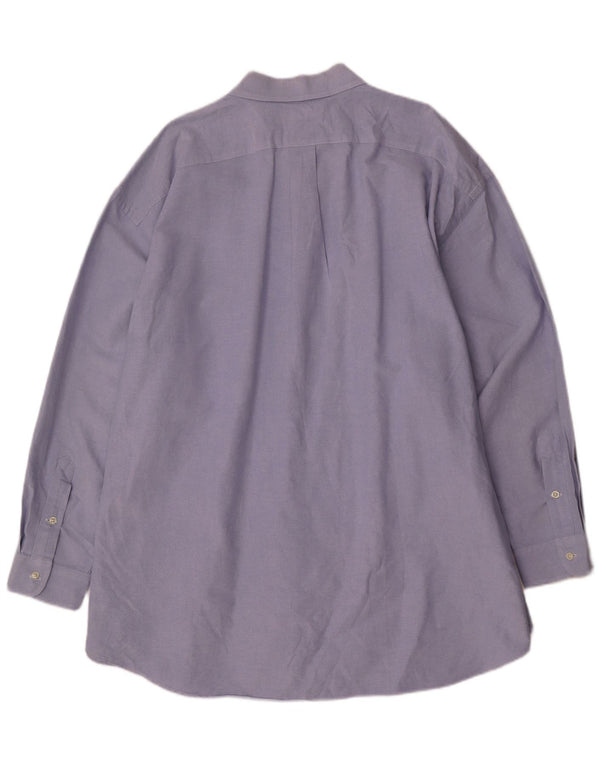 Koszula męska Ralph Lauren, duża, 4XL, niebieska, bawełniana