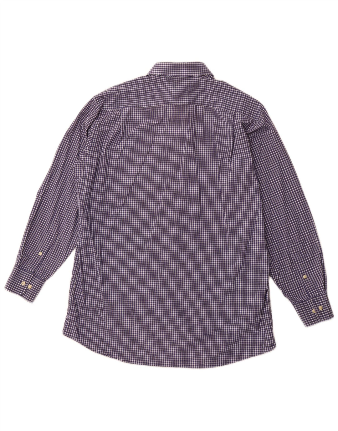 Męska koszula w kratę TOMMY HILFIGER, rozmiar 15 1/2, średni granatowy, bawełniany