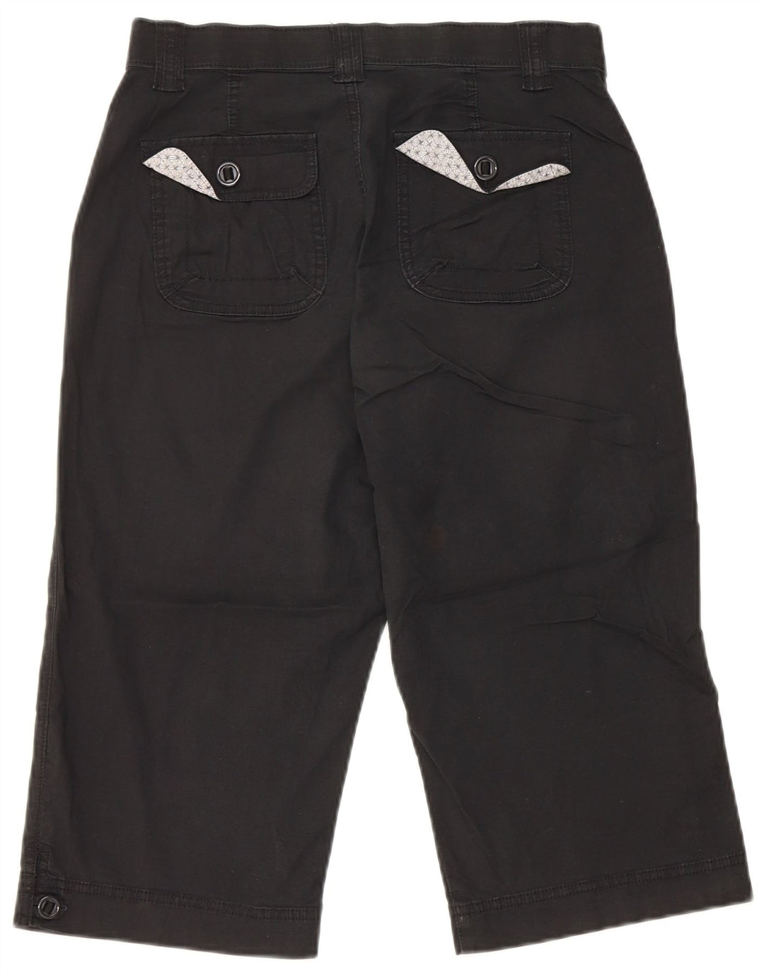 Damskie bermudy Lee US 6 Medium W28, czarna bawełna
