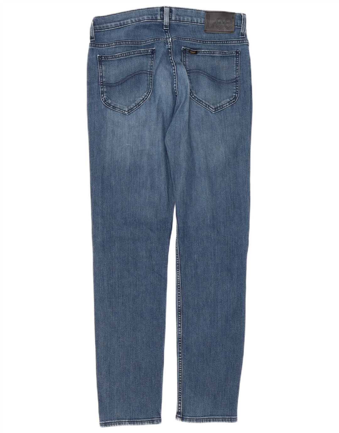 Męskie jeansy Lee Rider Slim W32 L32 Niebieskie bawełniane
