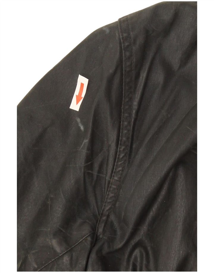 Płaszcz męski Barbour Border z woskowanej bawełny UK 36 Small Black