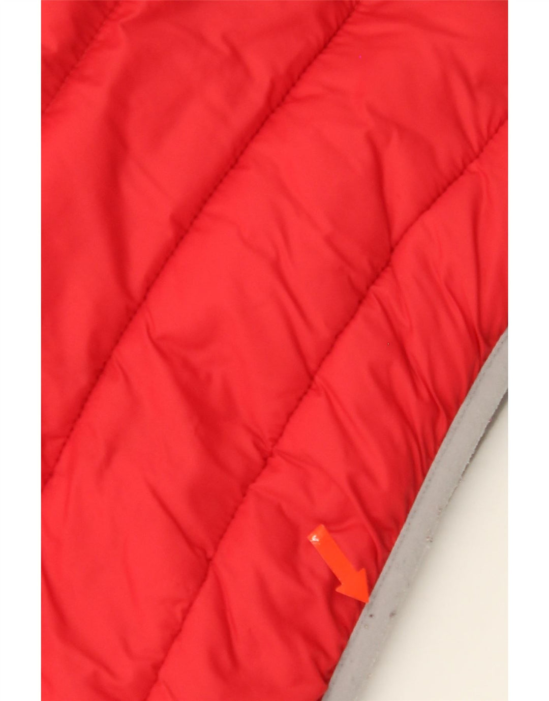 BENETTON Boys Hooded Padded Jacket 10-11 Years XL Red Polyamide Vintage Benetton and Second-Hand Benetton from Messina Hembry 