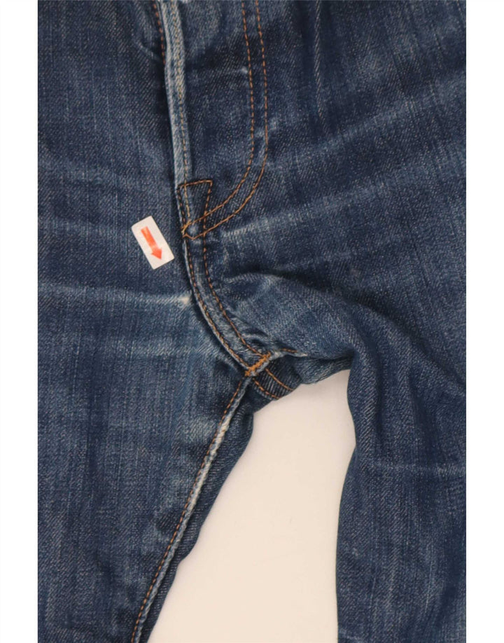 Męskie jeansy Levi's 501 Straight W30 L32 Niebieskie bawełniane