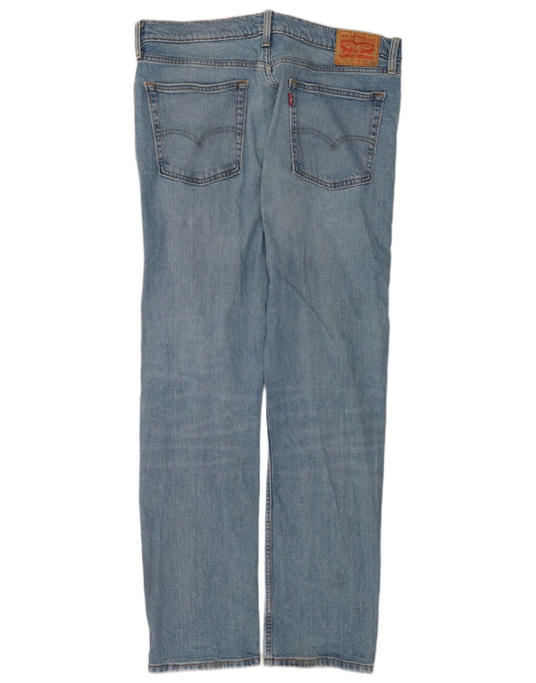 Męskie jeansy Levi's 516 Straight W36 L34 Niebieskie bawełniane
