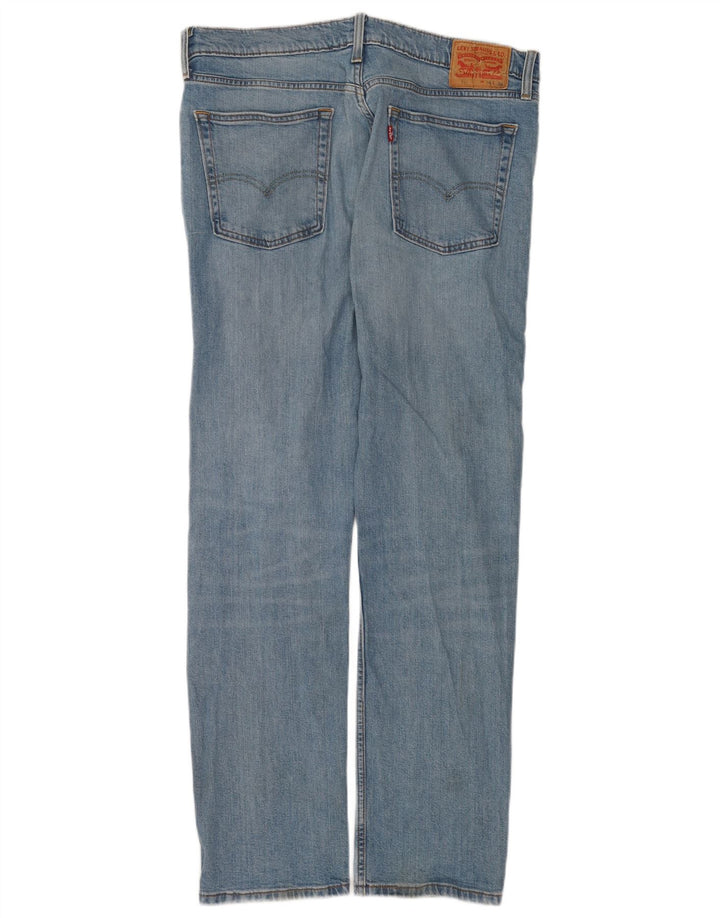 Męskie jeansy Levi's 516 Straight W36 L34 Niebieskie bawełniane