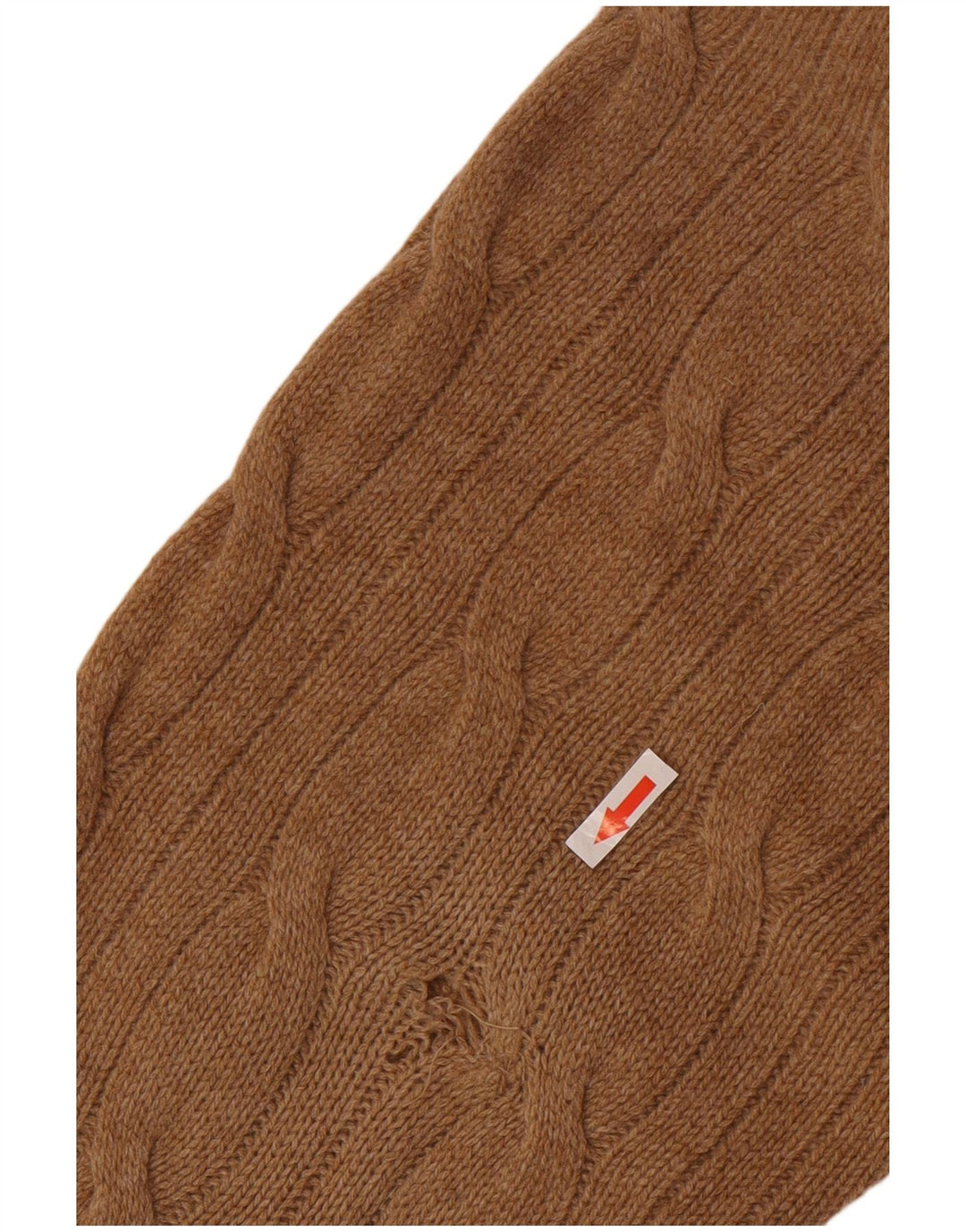 Męski sweter z golfem Benetton 2XL brązowy