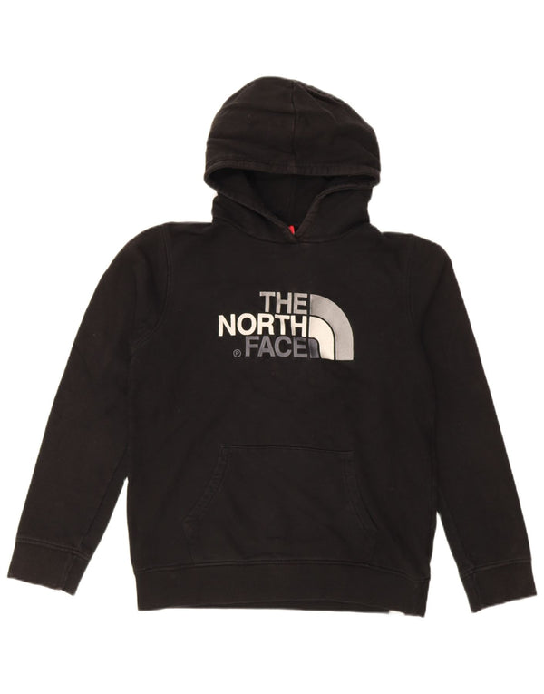 Chłopięcy sweter z kapturem The North Face z grafiką, 15-16 lat XL, czarny, bawełniany