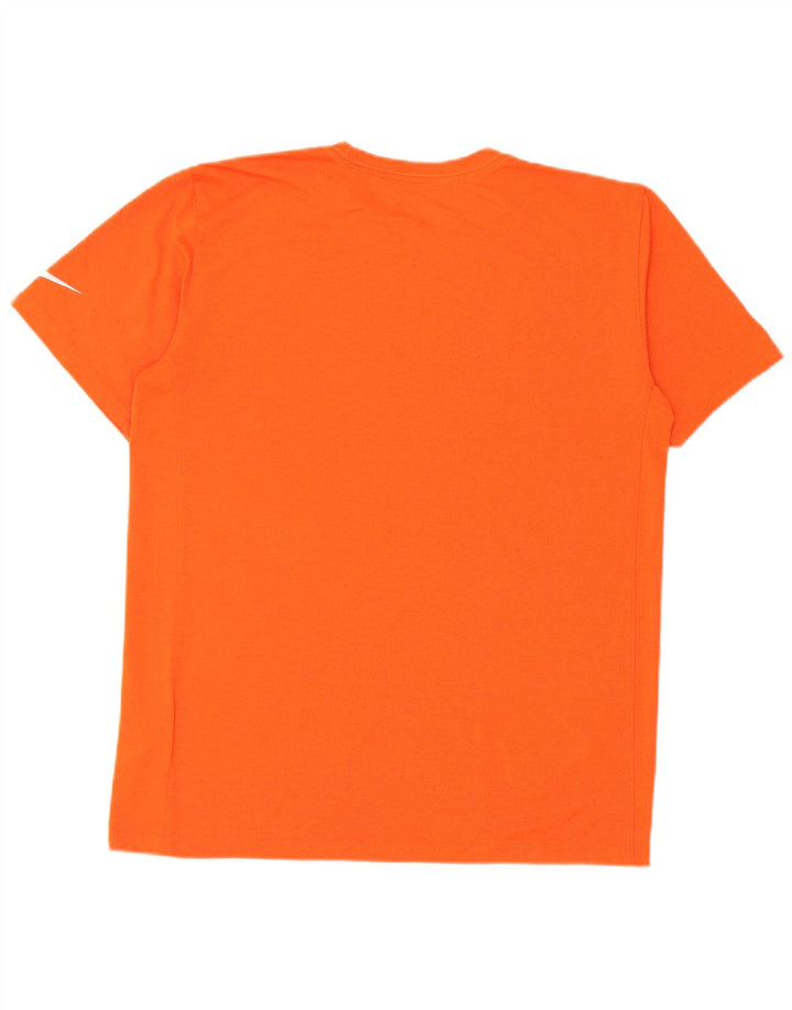 Męski T-shirt z grafiką Nike Miami Dolphins Top, średni pomarańczowy poliester