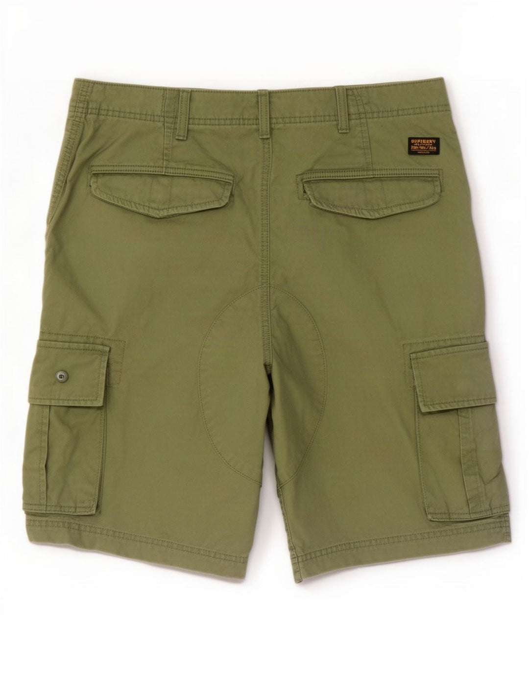 Męskie spodenki cargo Superdry W32 Średniozielona bawełna