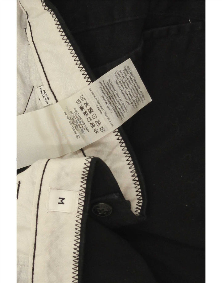 Męskie spodenki chino Jack & Jones, średnie W34, czarne, bawełniane