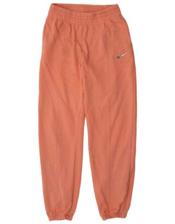 Damskie spodnie dresowe Nike Joggers UK 10 Małe, różowe, bawełniane
