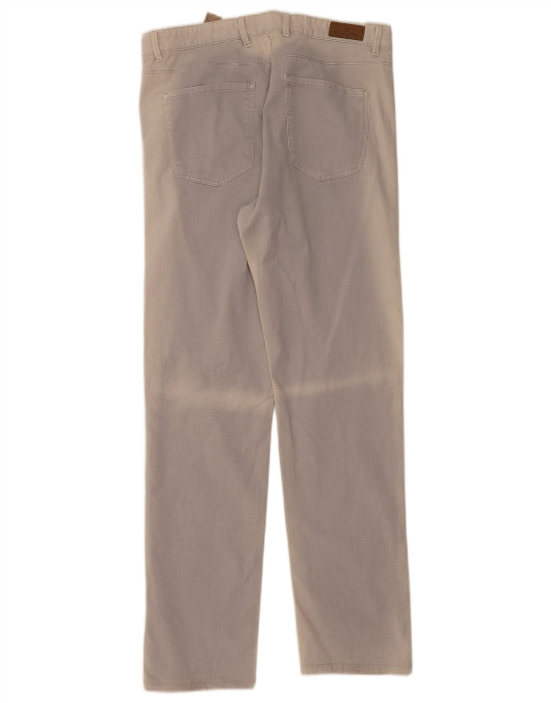 MASSIMO DUTTI Męskie proste spodnie codzienne EU 42 Large W32 L32 Szare