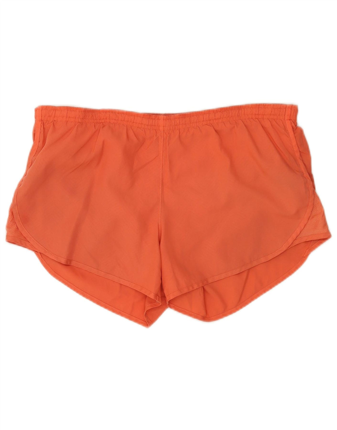 Damskie spodenki sportowe Nike Dri Fit UK 14, średni pomarańczowy poliester